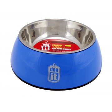 Dogit 2-in-1 Durable Bowl Medium Blue